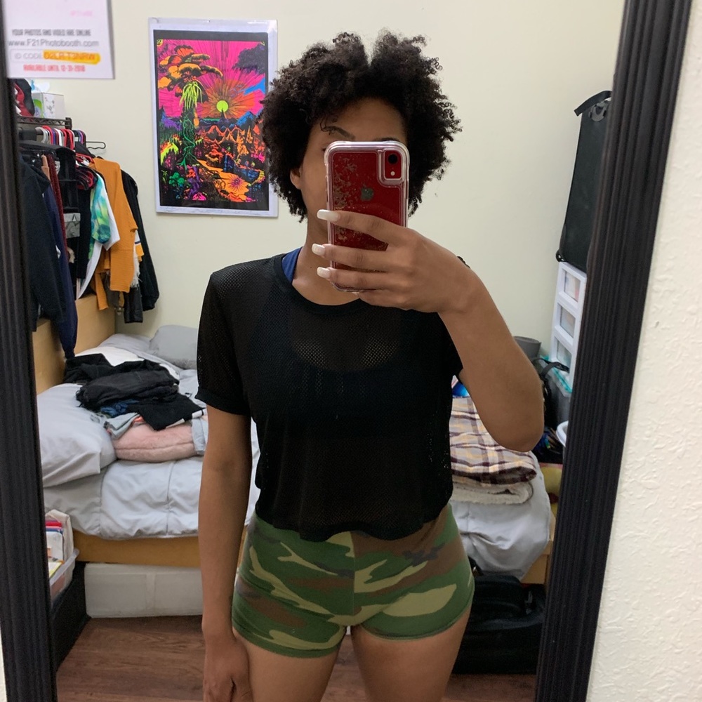 Mesh Workout Top